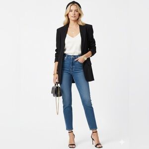 Levi’s Wedgie Highrise Blue Jeans Cotton Size 23 Button Fly